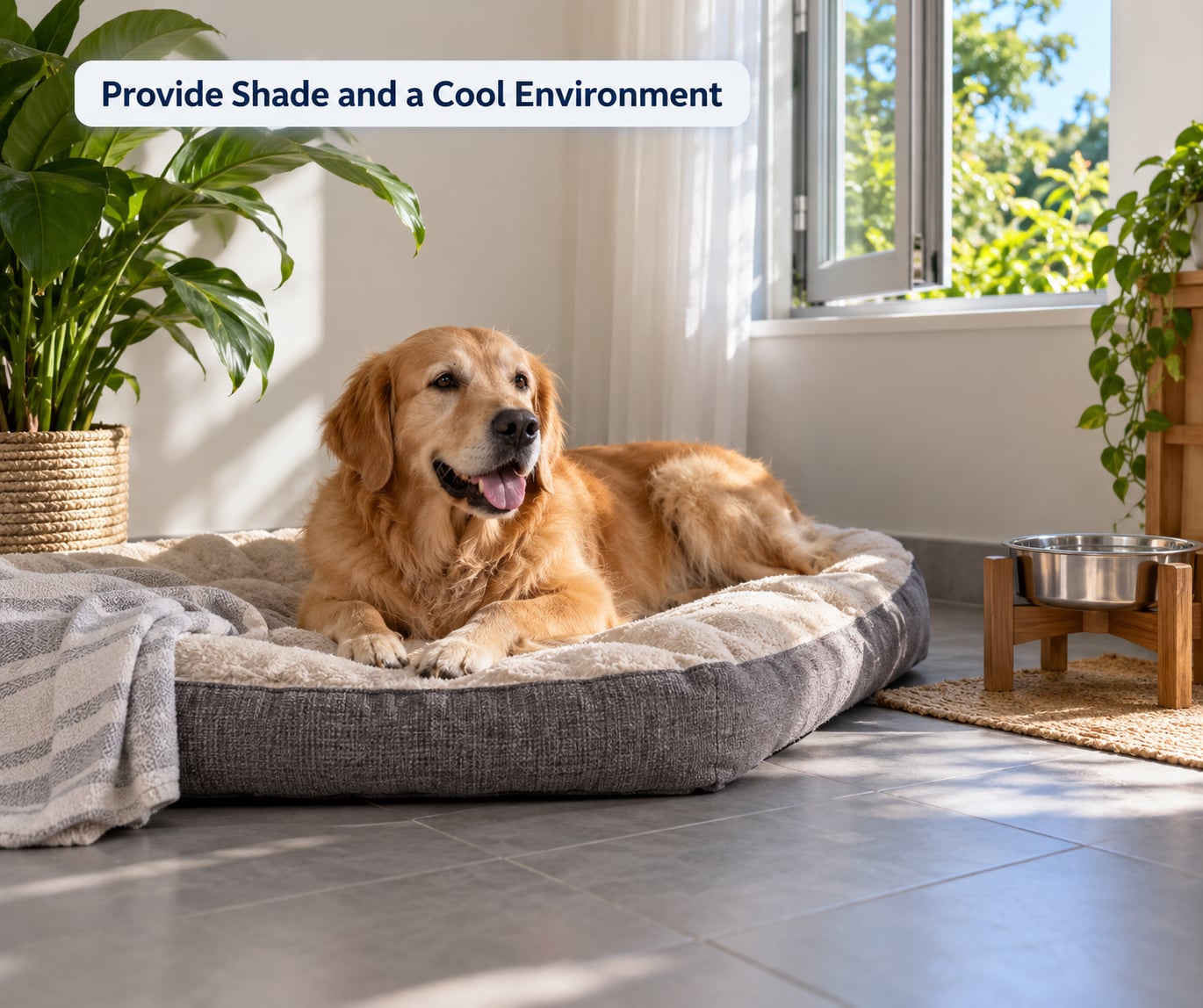 Provide Shade and a Cool Environment
