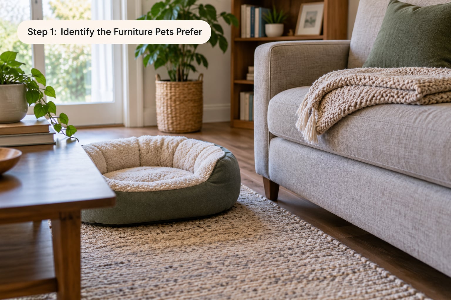 Step 1: Identify the Furniture Pets Prefer