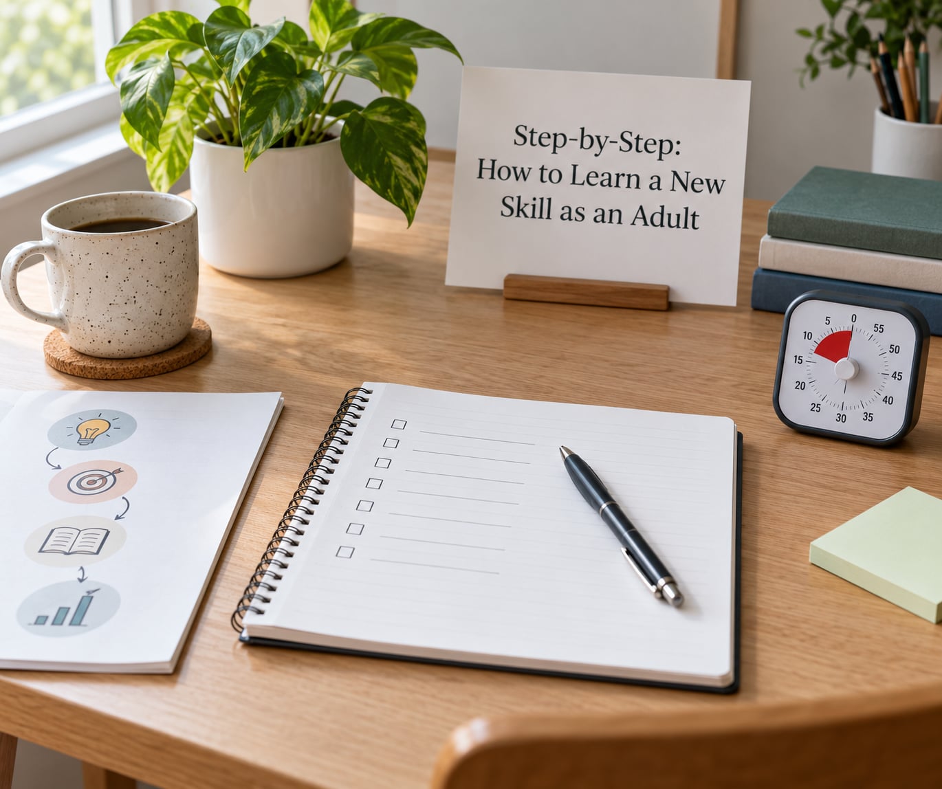 Step-by-Step: How to Learn a New Skill as an Adult