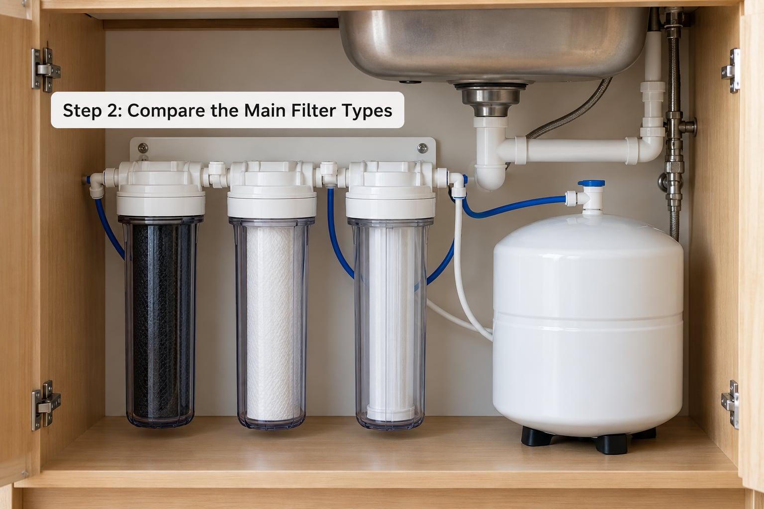 Step 2: Compare the Main Filter Types