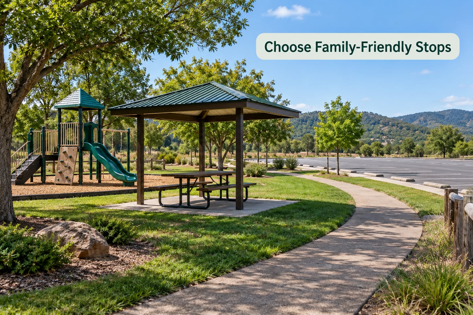 Choose Family-Friendly Stops