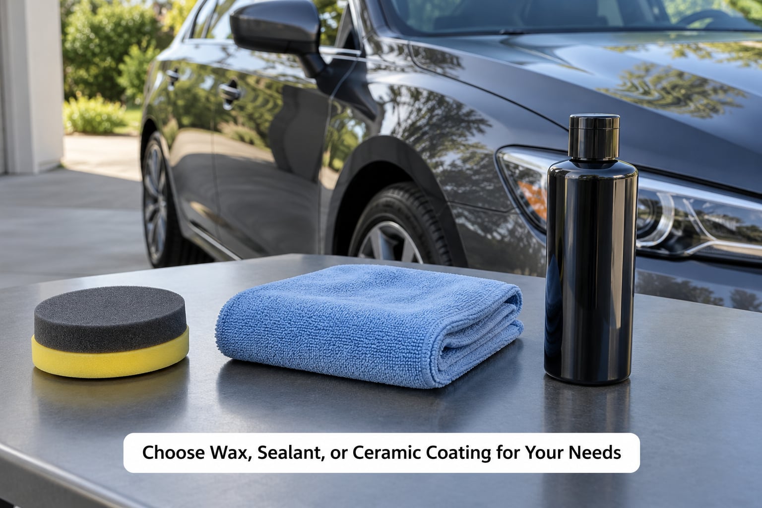 Choose Wax, Sealant, or Ceramic Coating for Your Needs