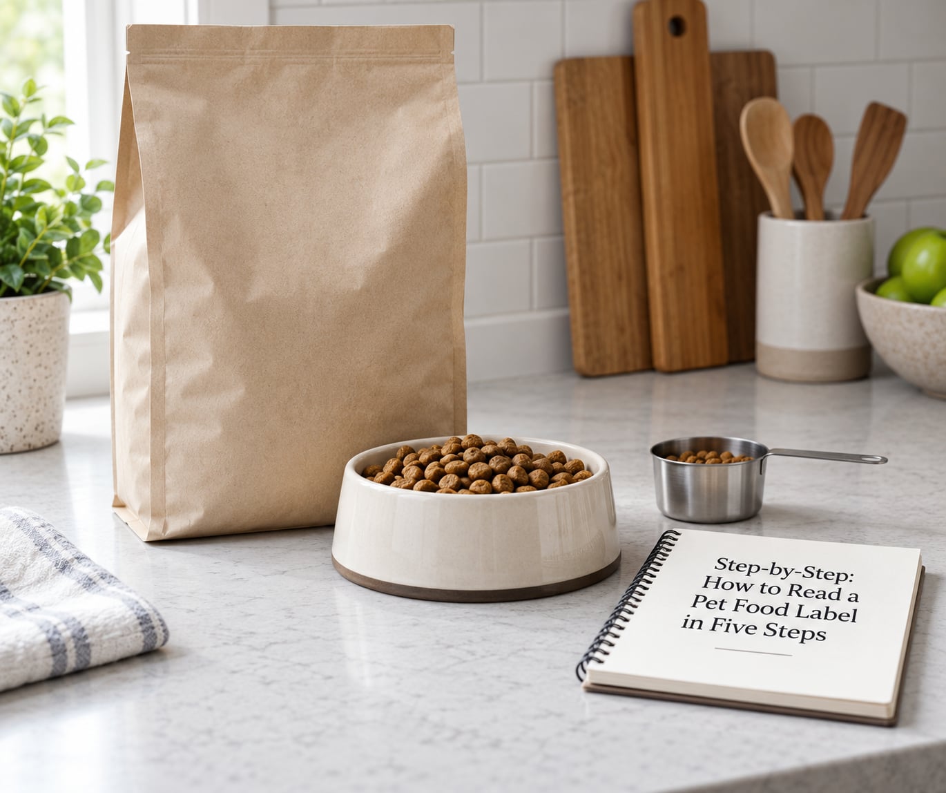 Step-by-Step: How to Read a Pet Food Label in Five Steps