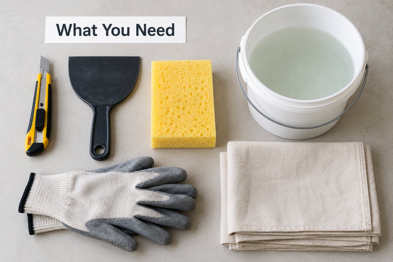What You Need