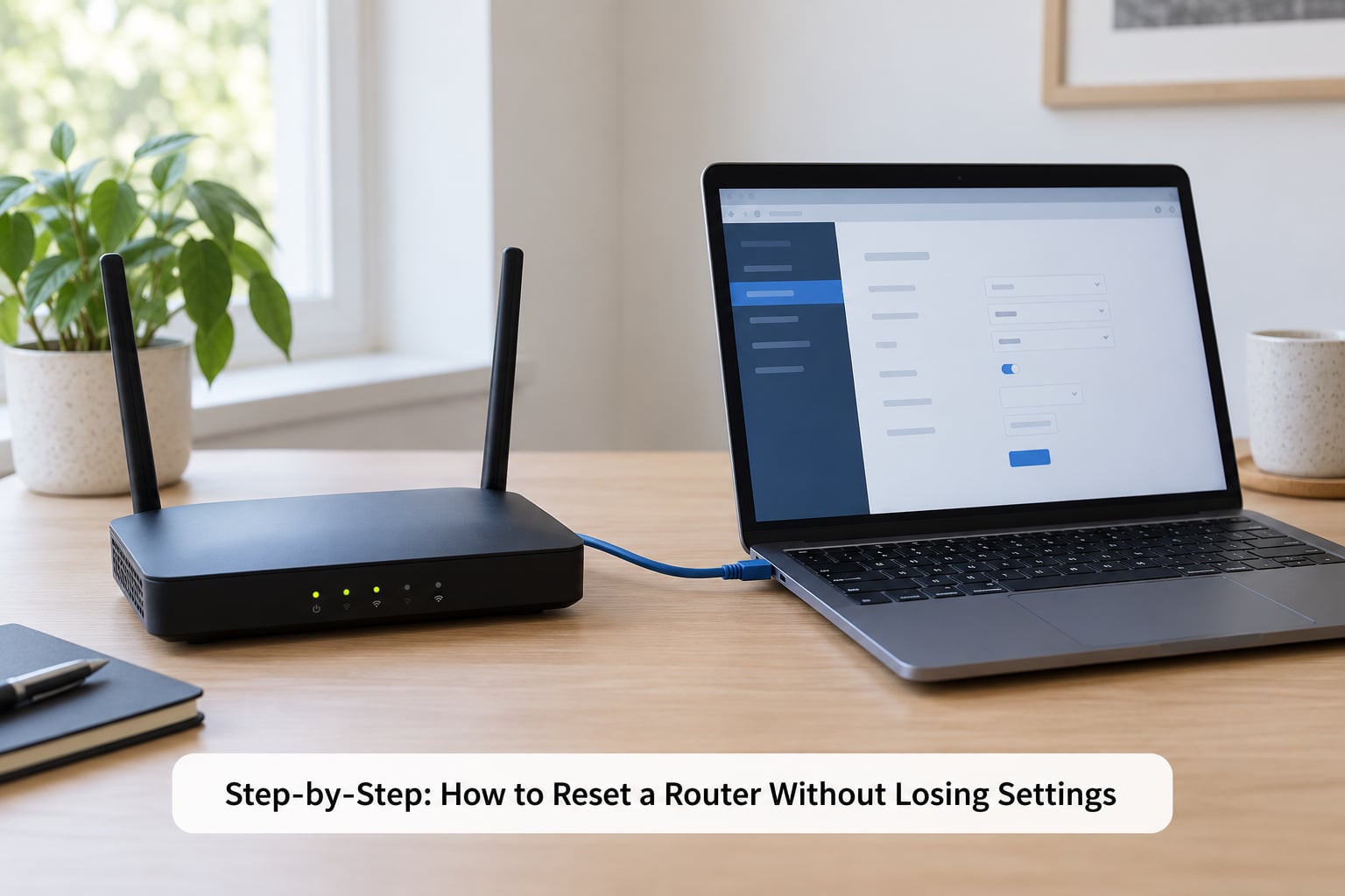 Step-by-Step: How to Reset a Router Without Losing Settings