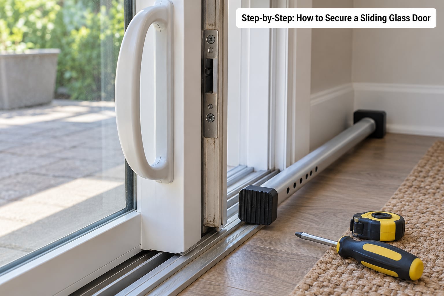 Step-by-Step: How to Secure a Sliding Glass Door