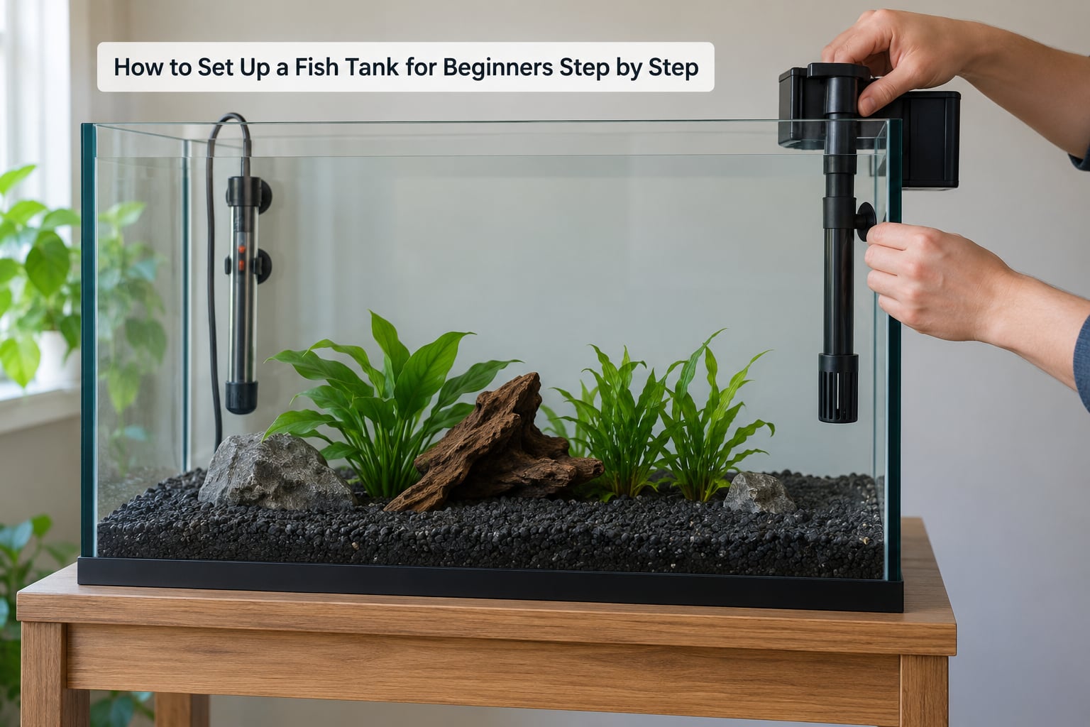 How to Set Up a Fish Tank for Beginners Step by Step