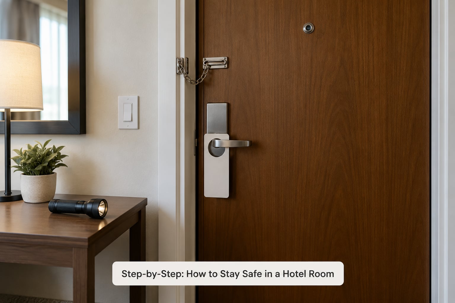 Step-by-Step: How to Stay Safe in a Hotel Room