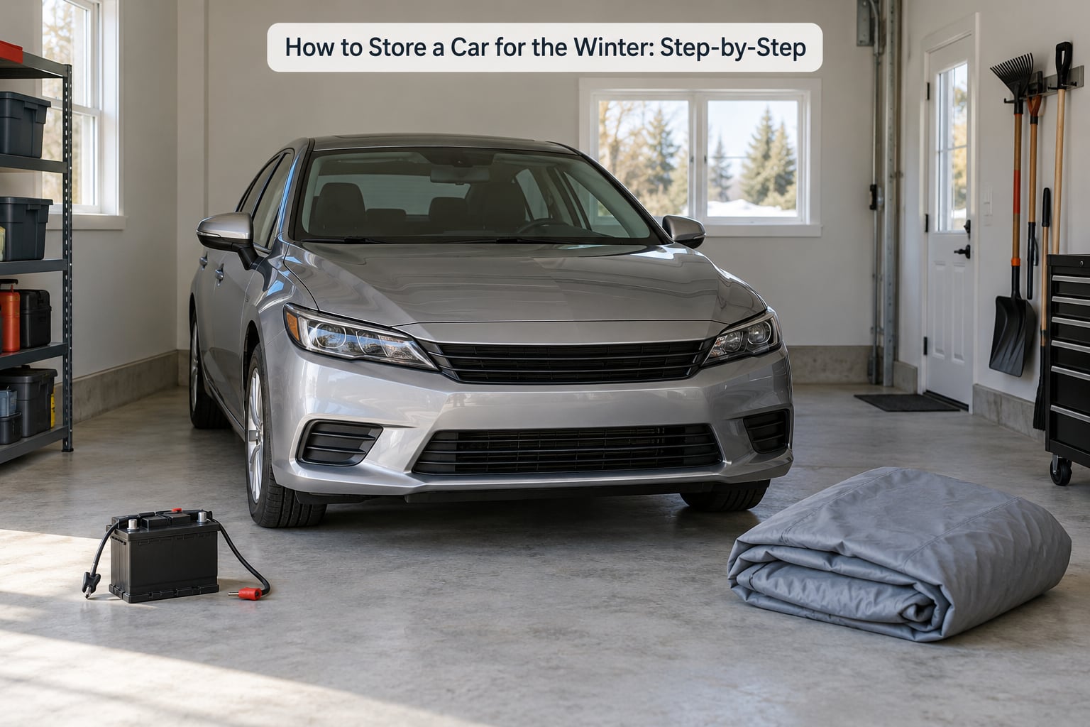 How to Store a Car for the Winter: Step-by-Step