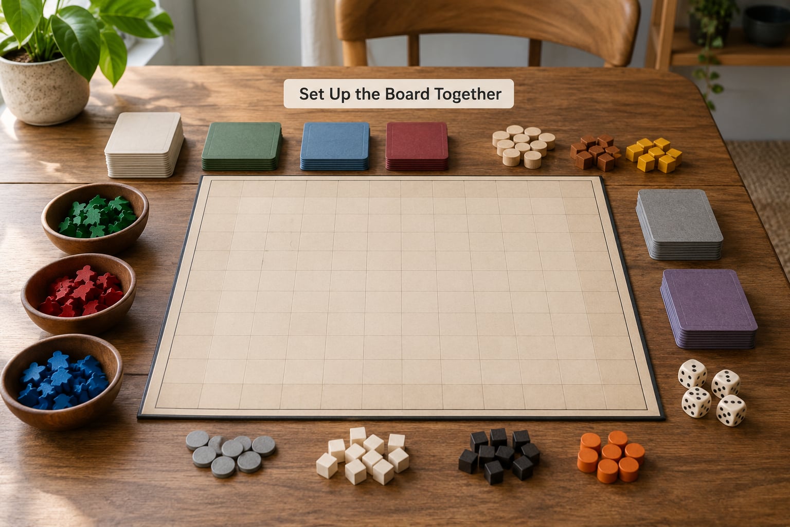 Set Up the Board Together