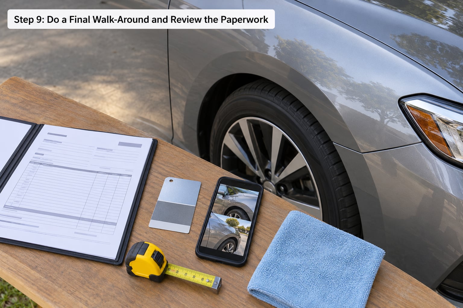 Step 9: Do a Final Walk-Around and Review the Paperwork