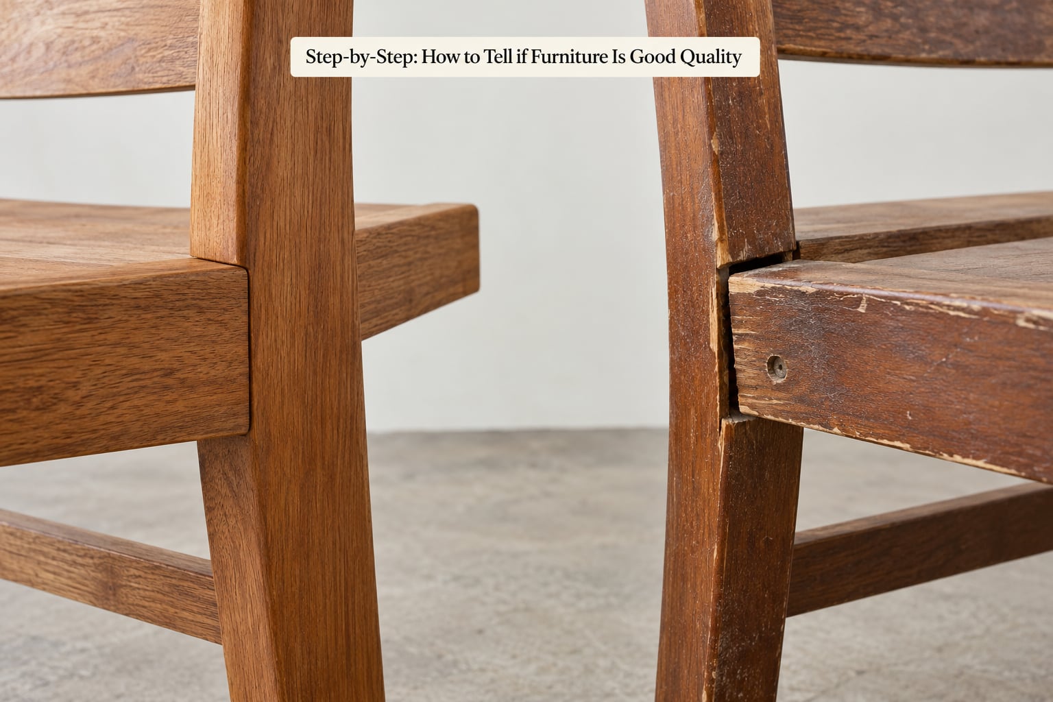 Step-by-Step: How to Tell if Furniture Is Good Quality