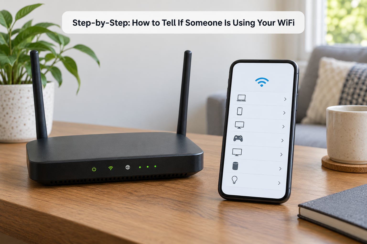 Step-by-Step: How to Tell If Someone Is Using Your WiFi