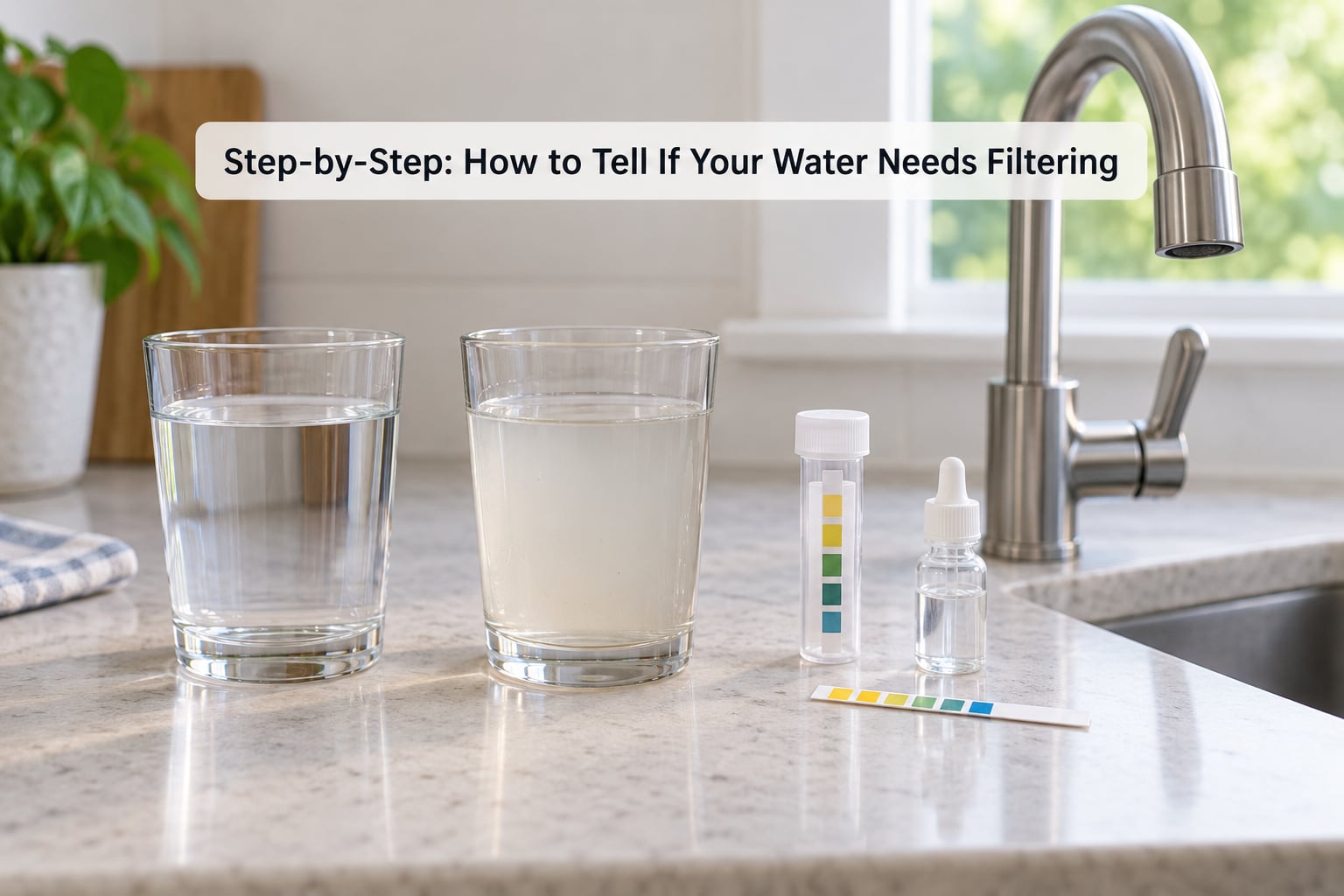 Step-by-Step: How to Tell If Your Water Needs Filtering