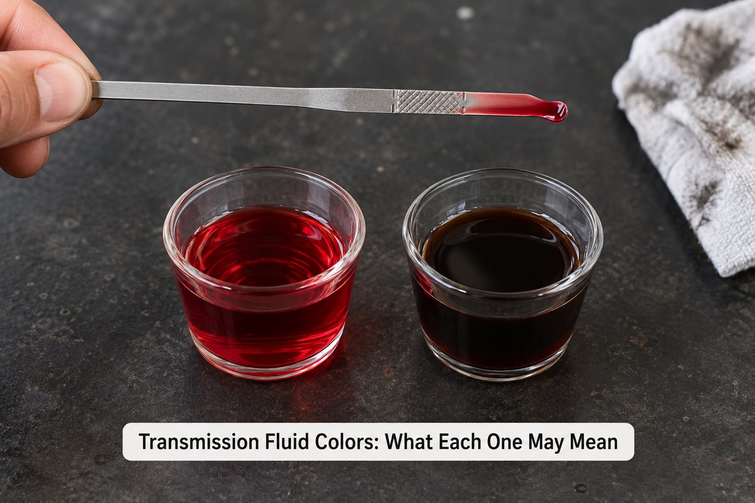 Transmission Fluid Colors: What Each One May Mean