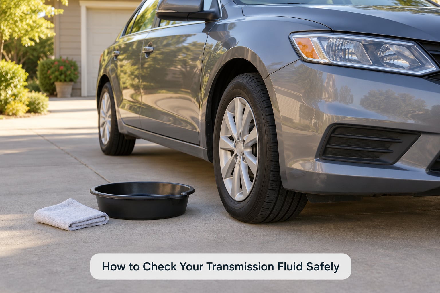 How to Check Your Transmission Fluid Safely
