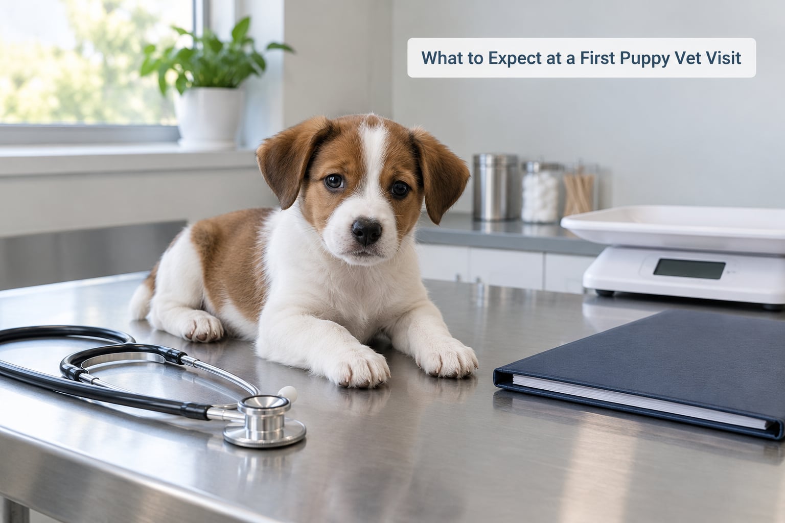 What to Expect at a First Puppy Vet Visit