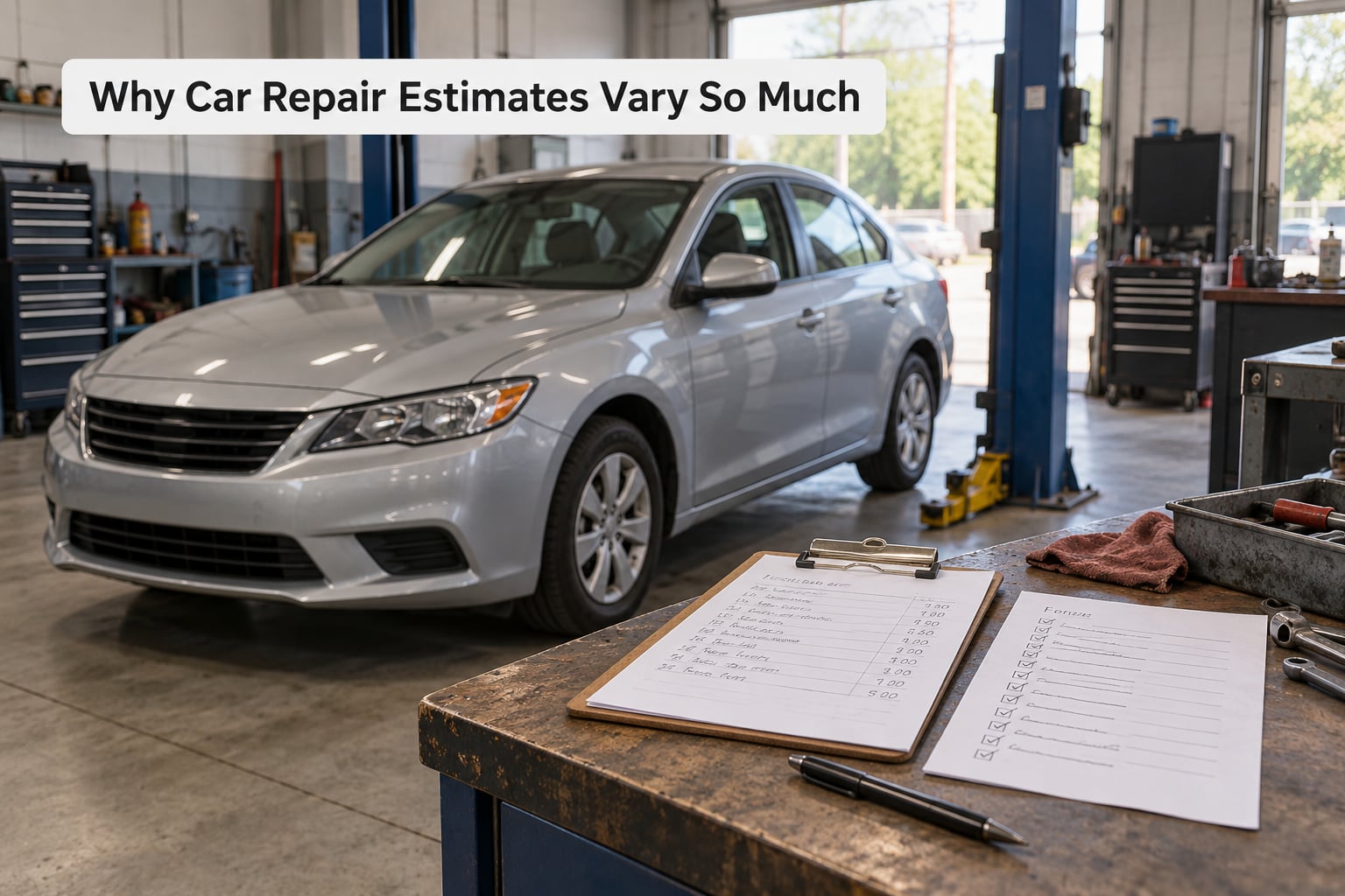 Why Car Repair Estimates Vary So Much