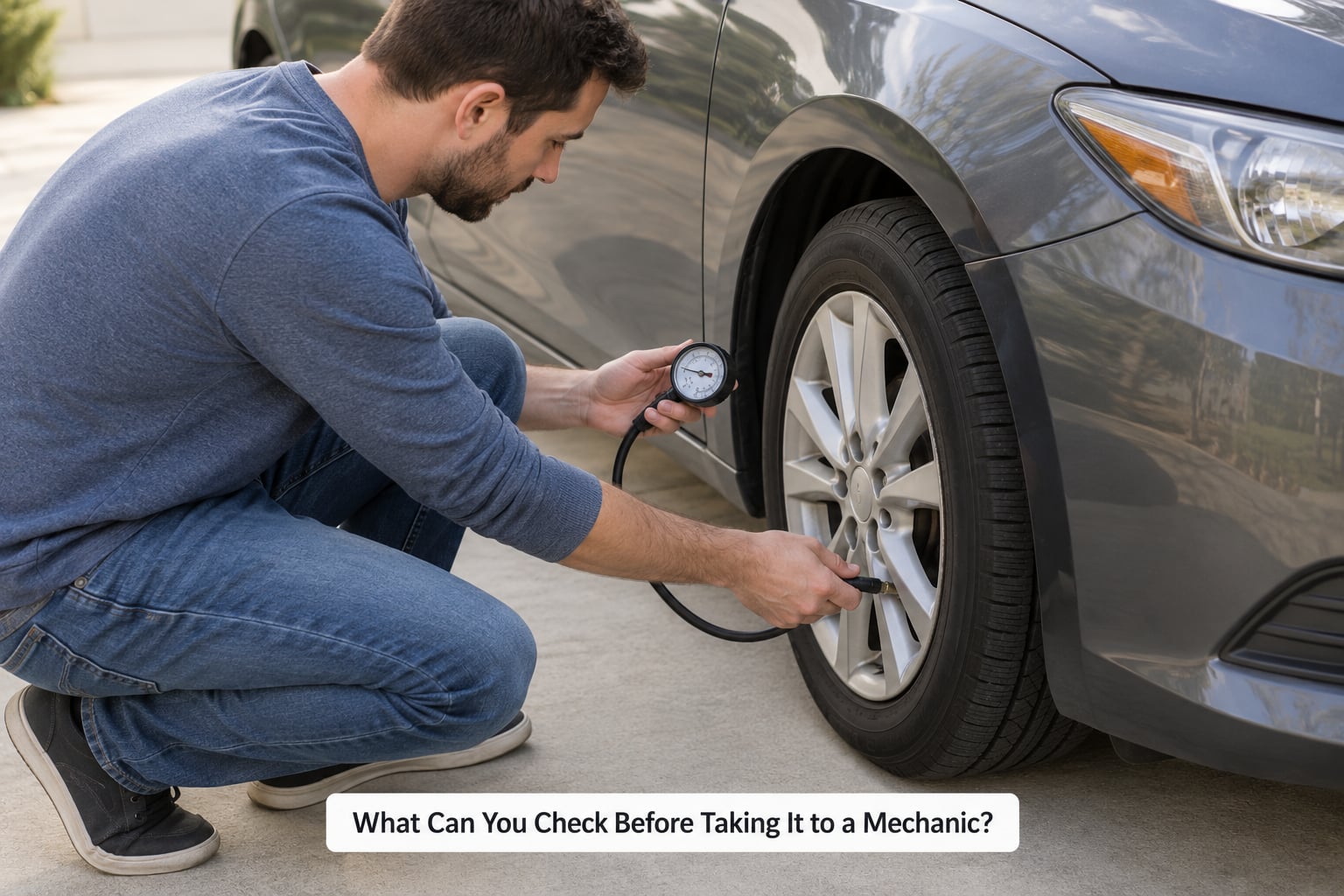 What Can You Check Before Taking It to a Mechanic?