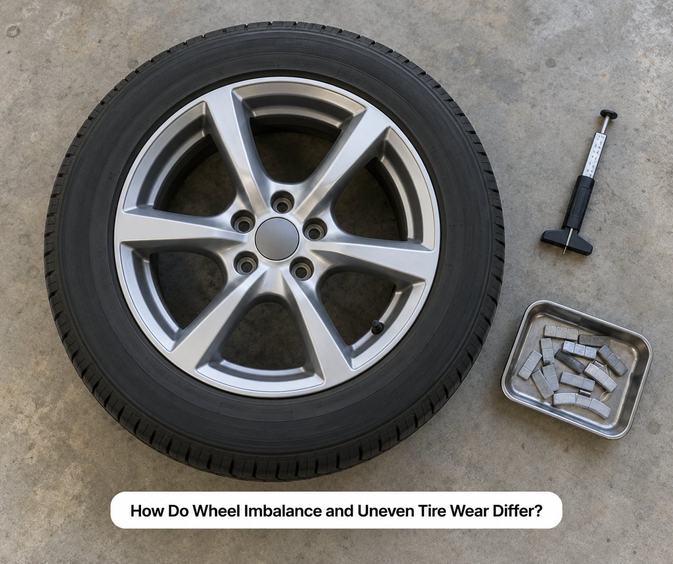 How Do Wheel Imbalance and Uneven Tire Wear Differ?
